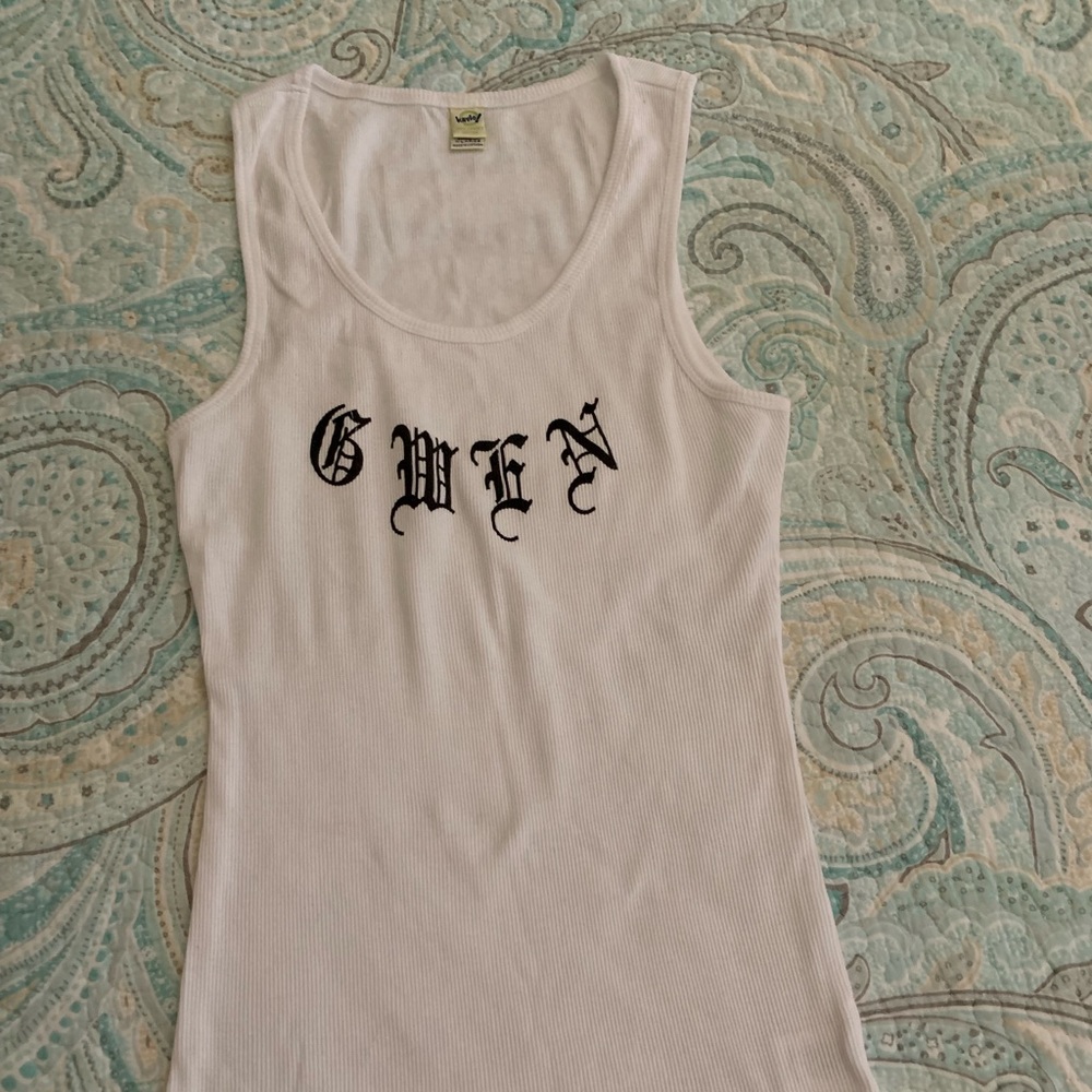 Tank top. Never worn. On the small side of X-Large